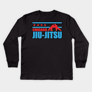 Chicago Jiu Jitsu Kids Long Sleeve T-Shirt